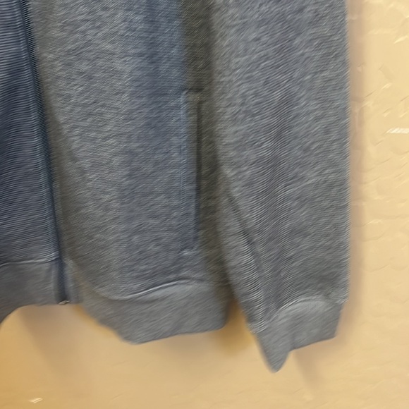 Calvin Klein Grey Zip Up Sweater - Picture 4 of 5